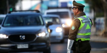 Fiscalizacion durante el primer día de funcionamiento de la restriccion vehicular 02/05/2024
