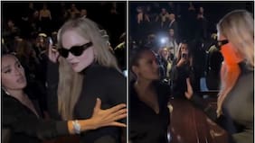 El incómodo momento que protagonizaron Salma Hayek y Nicole Kidman en un desfile en París
