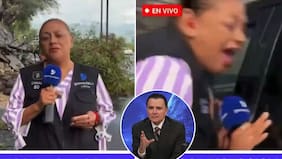 Impactantes imágenes: atropellan a periodista y camarógrafo en pleno despacho en vivo
