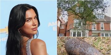 Encuentran bombas de la Segunda Guerra Mundial en la mansión de Dua Lipa