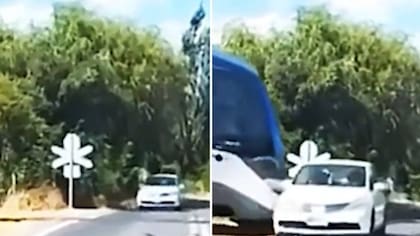 “Tenís que ser bien ahue...”: piden penas del infierno para chofer que zafó de milagro tras chocar con tren en Talca