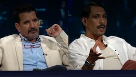 “No sé si has visto televisión” y “El doble que voh’”: Pablo Candia y Vasco Moulian tuvieron fuerte cruce en Primer Plano