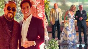 "Yo me emocioné tanto, porque Pepito me dijo 'mi reinita, juro amarte, protegerte, cuidarte, hasta el último día de mi vida', y se me quebró aquí...", detalla Cecilia Bolocco sobre su matrimonio