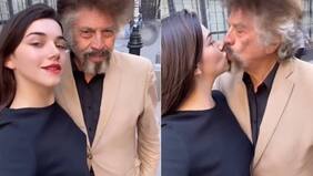 “Quien fuera el Compadre Moncho”: viralizan piquito de Adriano Castillo con joven que se lo topó en la calle