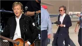 Captan a Paul McCartney en Iquique antes de su presentación en Uruguay
