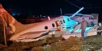 Accidente de avioneta en Olivar