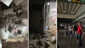 Terremoto en Venezuela: dramáticos videos muestran al principal aeropuerto de Caracas en ruinas