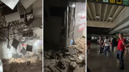 Terremoto en Venezuela: dramáticos videos muestran al principal aeropuerto de Caracas en ruinas