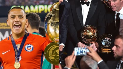 El año que Alexis Sánchez se metió en el Top 10 nominados al Balón de Oro