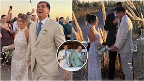 “De los días más felices de la vida”: los registros de la especial boda del hijo de Luis Jara en Argentina