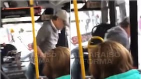 Conductor abandonó micro tras reclamos de los pasajeros por ir en exceso de velocidad en Valparaíso