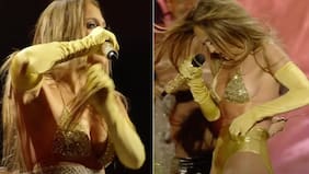 Mostró más de la cuenta: Jennifer López sufre bochornoso impasse en show y queda en ropa interior sobre el escenario