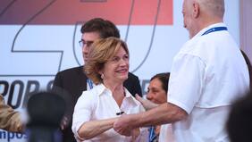 Evelyn Matthei fue elegida como la candidata presidencial de Renovación Nacional