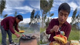 Peruano prepara un completo chileno y causa indignación: “Ni Talca se atrevió a tanto”