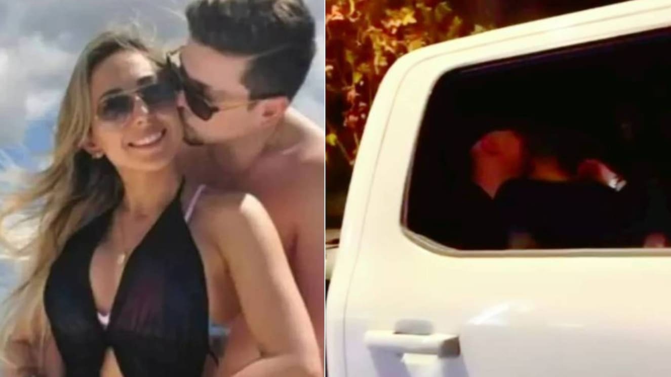 Tras el quiebre con Rebeca Naranjo: filtran íntimo video de Nano Calderón con mujer “full reconocida” en interior de auto
