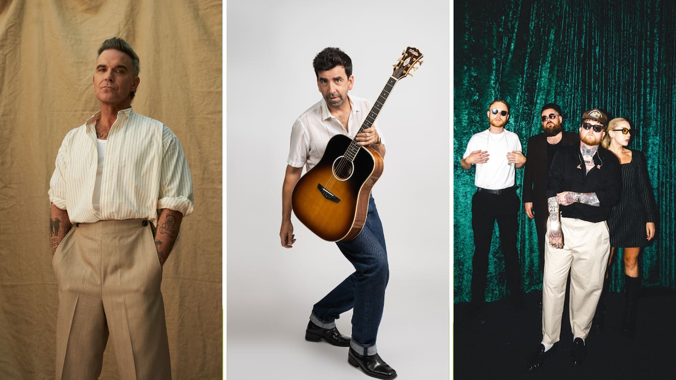 Robbie Williams suma a Pedropiedra y The Lottery Winners para su esperado regreso a Chile