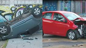 Insólito: conductor que protagonizó grave accidente se fue a un paradero a tomar cerveza