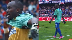 Waterman las hizo todas: le anotó un golazo a Universidad de Chile y terminó jugando de arquero