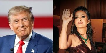 Salma Hayek podría haber sido Primera Dama: la actriz reveló insistente coqueteo de Donald Trump