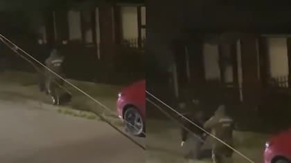 Imágenes fuertes: amenazó a su familia, se hizo el choro con carabineros y terminó baleado