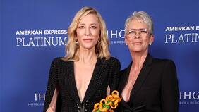 Figuras de Hollywood en la premiación del Festival de Cine de Palm Springs