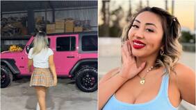 Naya Fácil mostró cómo quedó su “Nayipeta” enchulada: “Ahora sí que llego a todos lados”