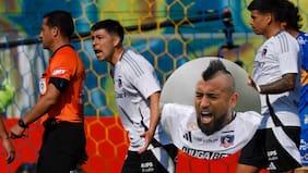 “Nos han cagado todo el año”: Vidal protagoniza tenso cruce con árbitro tras empate de Colo Colo
