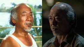 Así hicieron el horrible cameo digital del señor Miyagi en Cobra Kai