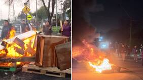 “¡Perdimos todo!” y “es peor que el terremoto”: La rabia y el llanto de vecinos que salieron a protestar por cortes de luz