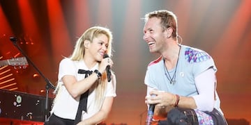 Shakira y Chris Martin