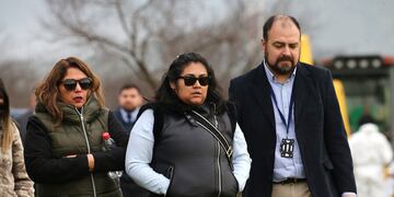 Romy Vargas en exhumación de Franco Vargas