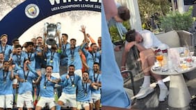 Campeón de la Champions fue fotografiado durmiendo borracho en un bar: no pudieron despertarlo