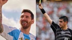 Carlos Chandía reconoció que una vez no le mostró una amarilla a Lionel Messi: Le pidió a cambio su camiseta