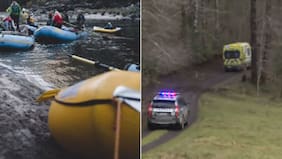 Hay un estudiante fallecido: reportan trágico accidente en rafting de universitarios en Pucón
