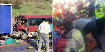 accidente bus escolar