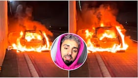 “Se quemó completo”: Exparticipante de Gran Hermano reveló que su auto se incendió en medio de la autopista
