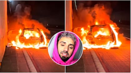 “Se quemó completo”: Exparticipante de Gran Hermano reveló que su auto se incendió en medio de la autopista