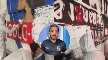 Revelan amenazas de muerte en contra del alcalde de San Bernardo tras pintar murales de barristas