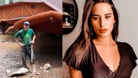 Melina Noto, polola de Pangal Andrade: "Cuando empieza a caer granizo vamos a ver y empieza a caer un aluvión del cerro de enfrente..."