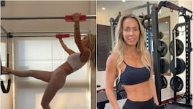 “No es tan difícil como se ve...”: Macarena Ramis sorprende con maniobra de pilates