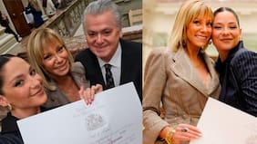 "Ya eres una flamante abogada": el reencuentro público madre hija tras cuatro años en que Kel no le habló a Raquel