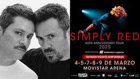 Hermanos Ilabaca abrirá los cinco conciertos de Simply Red en el Movistar Arena
