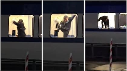 Hombre apuñaló a un pasajero al interior de tren EFE en Valparaíso: rompió la ventana de un vagón para escapar