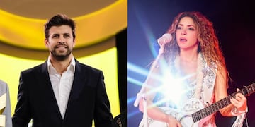 Piqué y Shakira vía Instagram