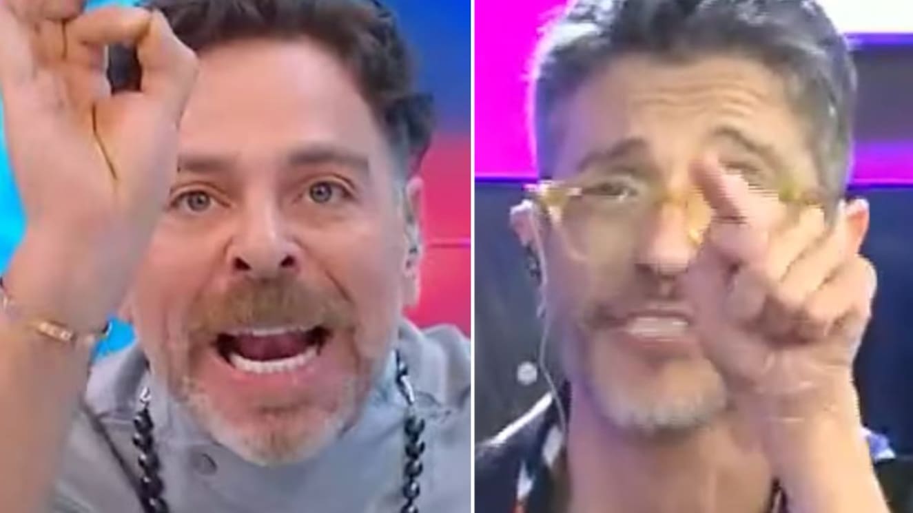 “¡Haz lo que querai con tu p...!“: Neme irrumpe en programa en vivo y agarra a gritos a periodista por feroz cahuín amoroso