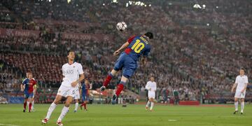 La inteligencia artificial revive el gol favorito de Messi: obra se subasta por $1,87 millones.