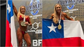 “Más feliz que nunca”: Nicole “Luli” Moreno se coronó bicampeona en importante torneo de fisicoculturismo en República Dominicana