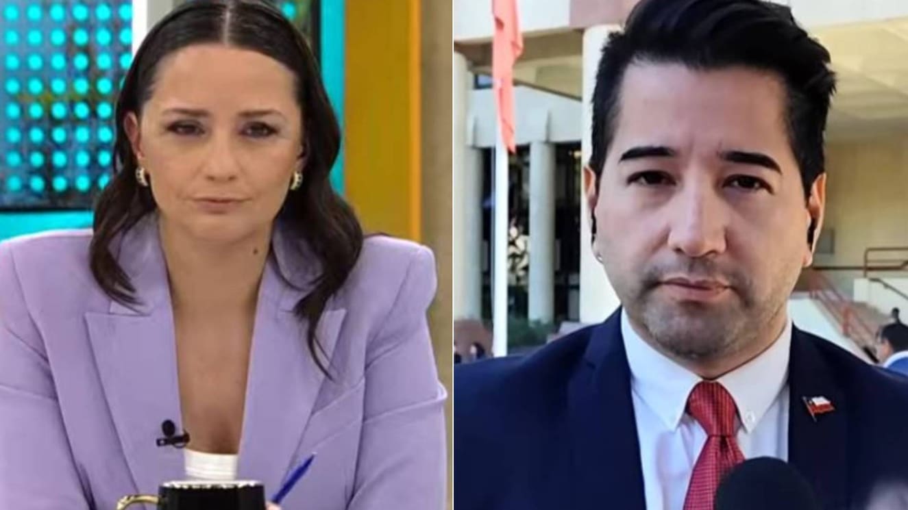 El dardo de Javier Olivares que Andrea Arístegui no dejó pasar y que desató tenso momento en el matinal: lo paró en seco