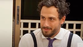 "Te estoy diciendo que no tomé... Estoy cansado, trabajando, me quedé dormido un minuto, choqué", responde Marcelo Marocchino tras chocar con semáforo