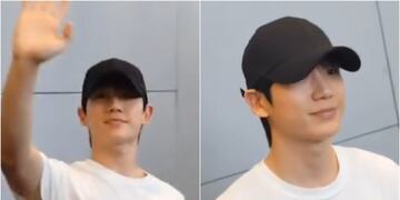 Jung Hae In aterrizó en Chile